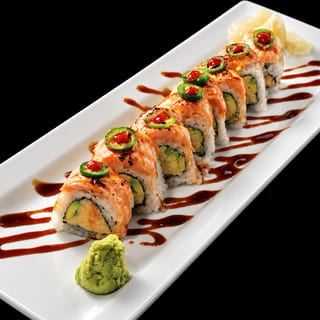Baked Salmon Roll