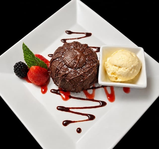 Molten Chocolate Cake.