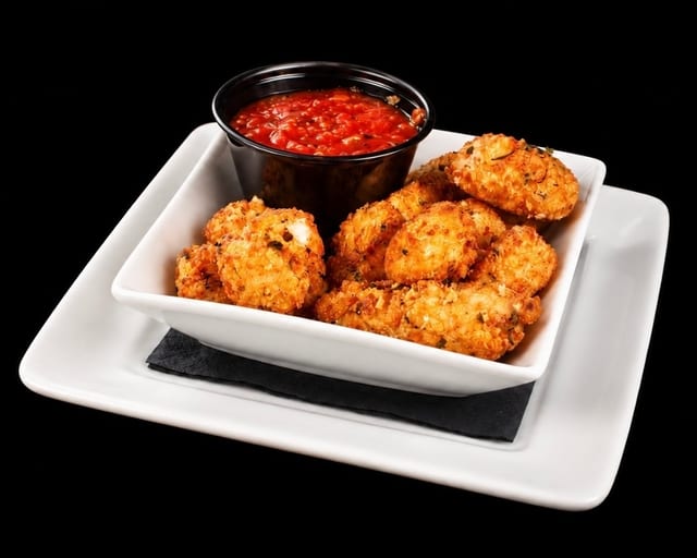 White Cheddar Cheese Curds.