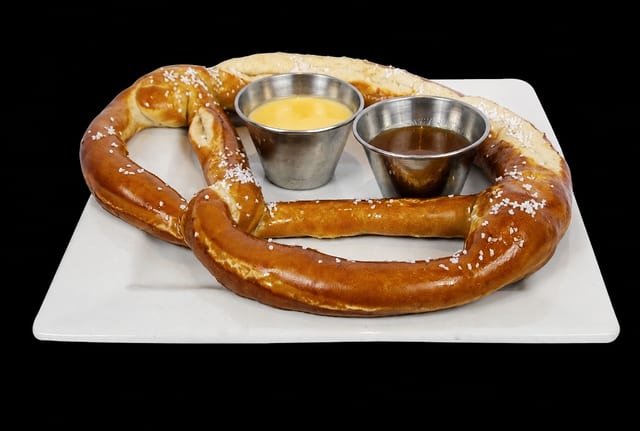 Giant Soft Pretzel.