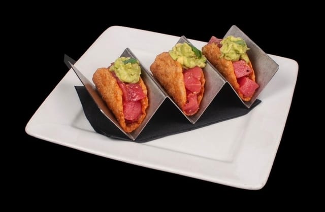 Ponzu Ahi Tacos.
