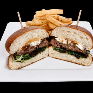 Black and Bleu Burger