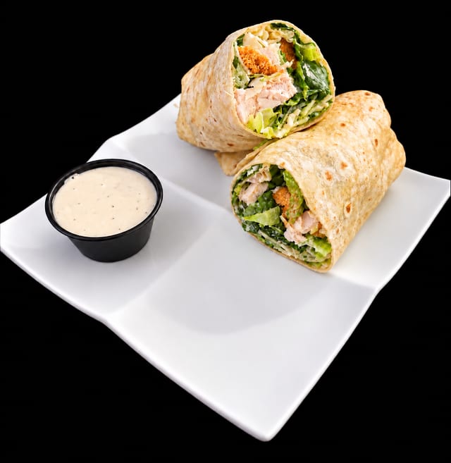 Chicken Caesar Wrap.