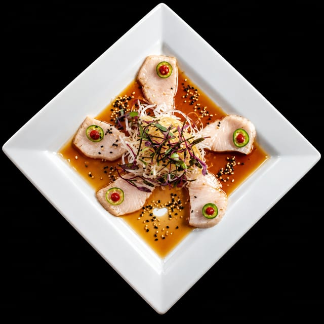 Yellowtail Sashimi.