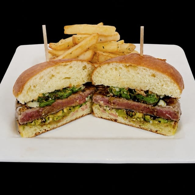 Seared Ahi Sandwich.