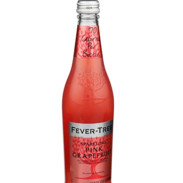Fever Tree Sparkling Pink Grapefruit.