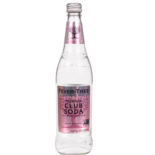 Fever Tree Club Soda.