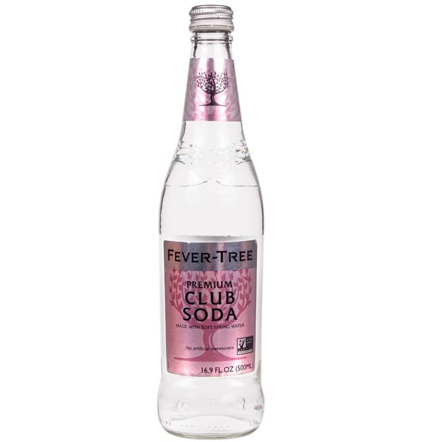 Fever Tree Club Soda.