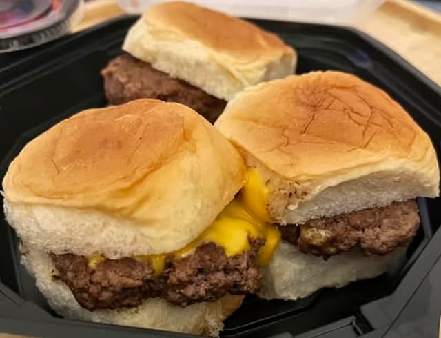 Kids Beef Sliders.